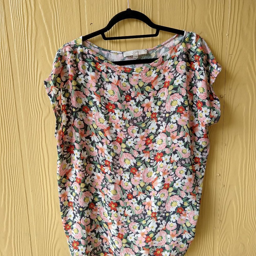 Large Loft Floral Shirt
